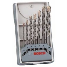 Набор сверл по бетону Bosch CYL-3, 4,5,6,6,7,8,10 мм (2607017082)