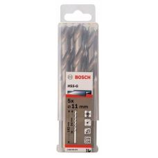 Сверла по металлу Bosch HSS-G, DIN 338, 11×94 мм, 5 шт (2608595079)