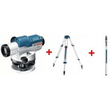Оптичний нівелір Bosch GOL 20 D Set (0601068402) Оптичний нівелір Bosch GOL 20 D Set (0601068402)