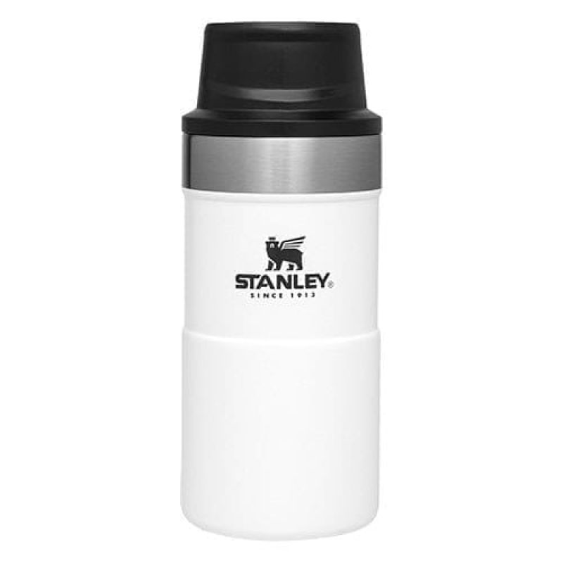 ТЕРМОЧАШКА STANLEY CLASSIC TRIGGER-ACTION 0.25Л POLAR WHITE (6939236382847)
