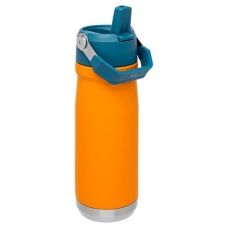ТЕРМОБУТИЛКА STANLEY GO ICEFLOW FLIP STRAW 0.65Л SAFFRON (6939236382762)
