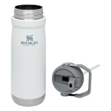 Термобутылка STANLEY GO ICEFLOW FLIP STRAW 0.65Л POLAR (6939236382731)