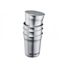 Набор (футляр и 4 рюмки) Stanley Adventure Combo Hammertone Green (6939236350105)