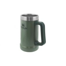 Термокружка пивная Stanley Adventure Stein Hammertone Green 0,7 л (6939236348331)
