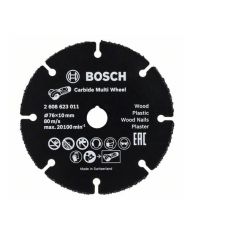 Диск мультифункциональный, Bosch 76х1 мм (2608623011) Диск мультифункциональный, Bosch 76х1 мм (2608623011)