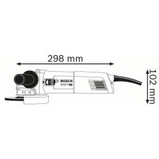 Кутова шліфувальна машина Bosch Professional з X-LOCK GWX 13-125 S Professional (06017B6002)