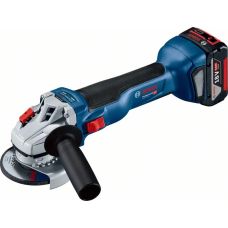 Акумуляторна безщіткова кутова шліфувальна машина Bosch GWS 18V-10 (06019J4004) (2x GBA 5A/ч)