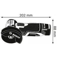 Угловая шлифмашина  Bosch GWS 12-76 V-EC (06019F2000)